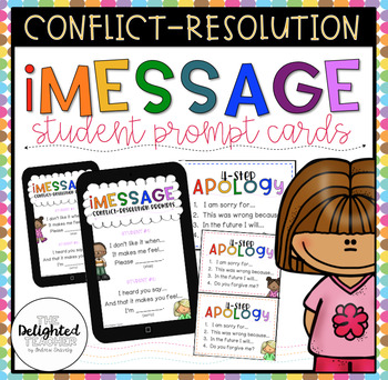 Preview of iMessage Conflict-Resolution Prompt Cards