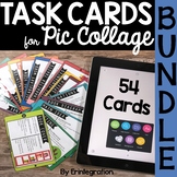 iPad Activity Task Cards for Pic Collage BUNDLE: Reading, 