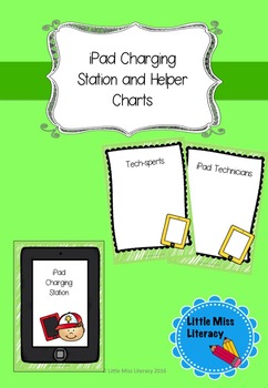 Preview of iPad Charge Station and Editable Helper Charts
