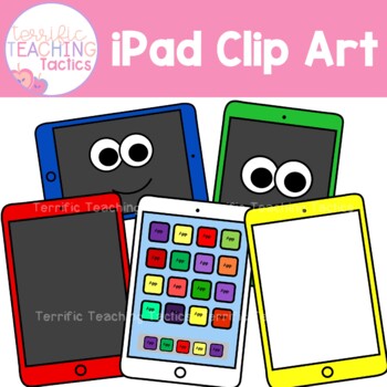 Preview of iPad Clip Art Tablet Clipart