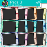 iPad Clipart Images: 13 Cute Rainbow Tablet Clip Art, Tran