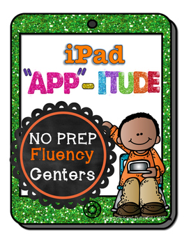 Preview of iPad Fluency Centers (NO PREP)
