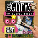 iPad Glyphs for the End of the Year:  Summer Theme