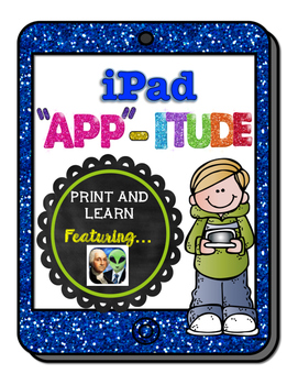 Preview of iPad Graphic Organizers for Presidents Vs. Alien App (NO PREP)