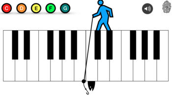 Preview of iPad/Tablet/Laptop Interactive Music Phonics Student Workbook - Piano Level 1
