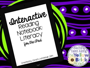 Preview of iPad Interactive Notebook Literacy CCSS Aligned
