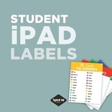 iPad Labels | Classroom Technology Organization | Classroo