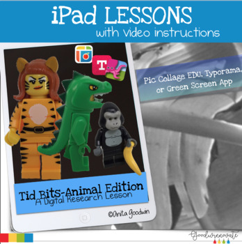 Preview of iPad Activities Lesson | Animal Research