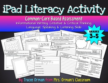 Preview of No Prep Creative Common Core Writing Activity {Grades 3-5}