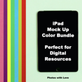 iPad Mock ups Color Bundle (Stock Photos)