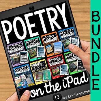 Preview of iPad Poetry Unit Bundle
