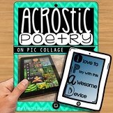 iPad Poetry - Acrostic Poems