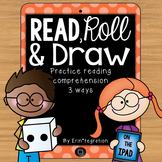 iPad QR Reading Response Dice Game for Centers: Read, Roll
