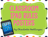 iPad Rules Posters