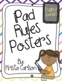 iPad Rules Posters (Bilingual)