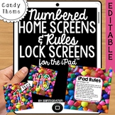 iPad Wallpaper Rules & Numbers: Candy Theme