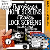 iPad Wallpaper Rules and Numbered Backgrounds:  Super Hero Theme