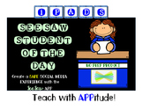 iPad SeeSaw Student of The Day NO PREP Packet