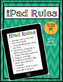 iPad / Tablet Rules