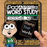 iPad Spelling Activities and Word Work Center using Doodle Buddy