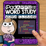 iPad Spelling Activities and Word Work Center using Word Clouds