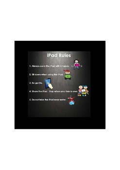Preview of iPad use Rules Image