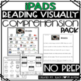 iPads Reading Comprehension Passages and Questions with Visuals