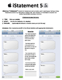 iPhone I-Statement Handout - Communication, Counseling, Te