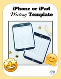iPhone / Tablet Writing Template