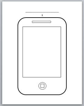 Preview of iPhone/Smartphone Template