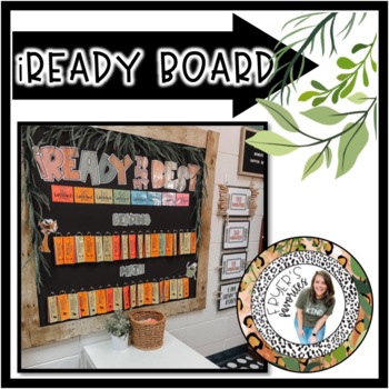 Preview of iReady Bulletin Board and Punch Cards