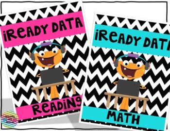 Preview of iReady Data Binder- Math and Reading