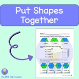 iReady First Grade Lesson 34: Put Shapes Together: 2-D and