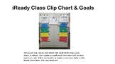 iReady Goals Clip Chart and Posters