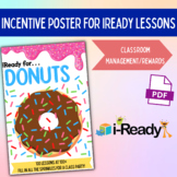 iReady Incentive Reward Poster (Donuts - 100 lessons)