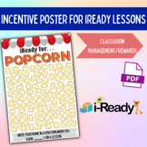 iReady Incentive Reward Poster (Popcorn - 100 lessons)