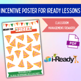 iReady Incentive Reward Poster (Pizza - 100 lessons)