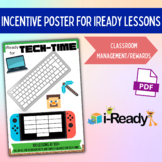 iReady Incentive Reward Poster (Tech Time - 100 lessons)