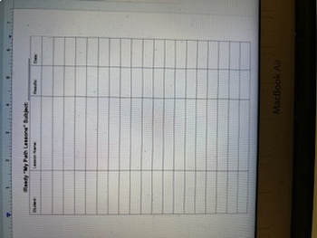 Preview of iReady Lesson Tracker