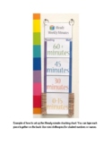 iReady Minute-Tracking Chart