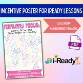 iReady Monthly Incentive Poster (February - 100 Lessons)