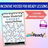 iReady Monthly Incentive Poster (January - 100 Lessons)