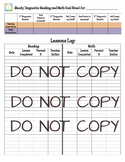 iReady STUDENT TRACKING SHEET