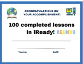 iReady set of 6 Reading and Math Certificates