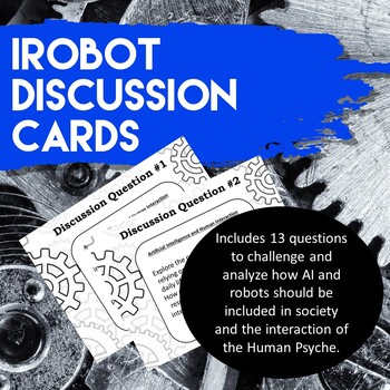 Preview of iRobot Discussion Question Cards