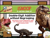iSnoop: Double Digit Addition without Regrouping Dinosaurs Math