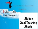 iStation Student and Class Goal Tracking Sheets