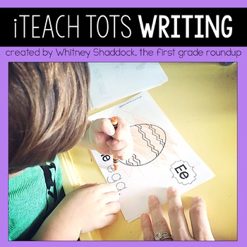 Preview of Homeschool Preschool Writing Curriculum
