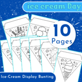 summer bulletin boards : Ice-Cream Display Bunting | ice C