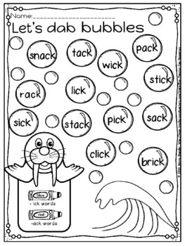 ick and ack family games by Murphys lesson design | TPT